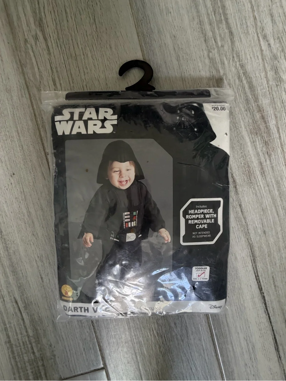 Star Wars Darth Vader Toddler Costume - Black